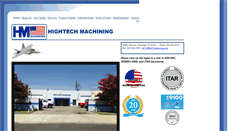 Desktop Screenshot of htmachining.com
